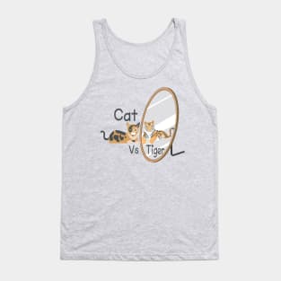 Cat Vs Tiger Tank Top